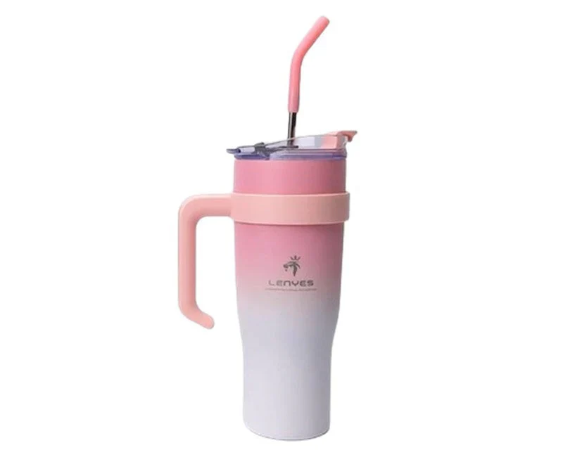 LENYES LWB201 Sports Mug – Stainless Steel & Portable 1200ML