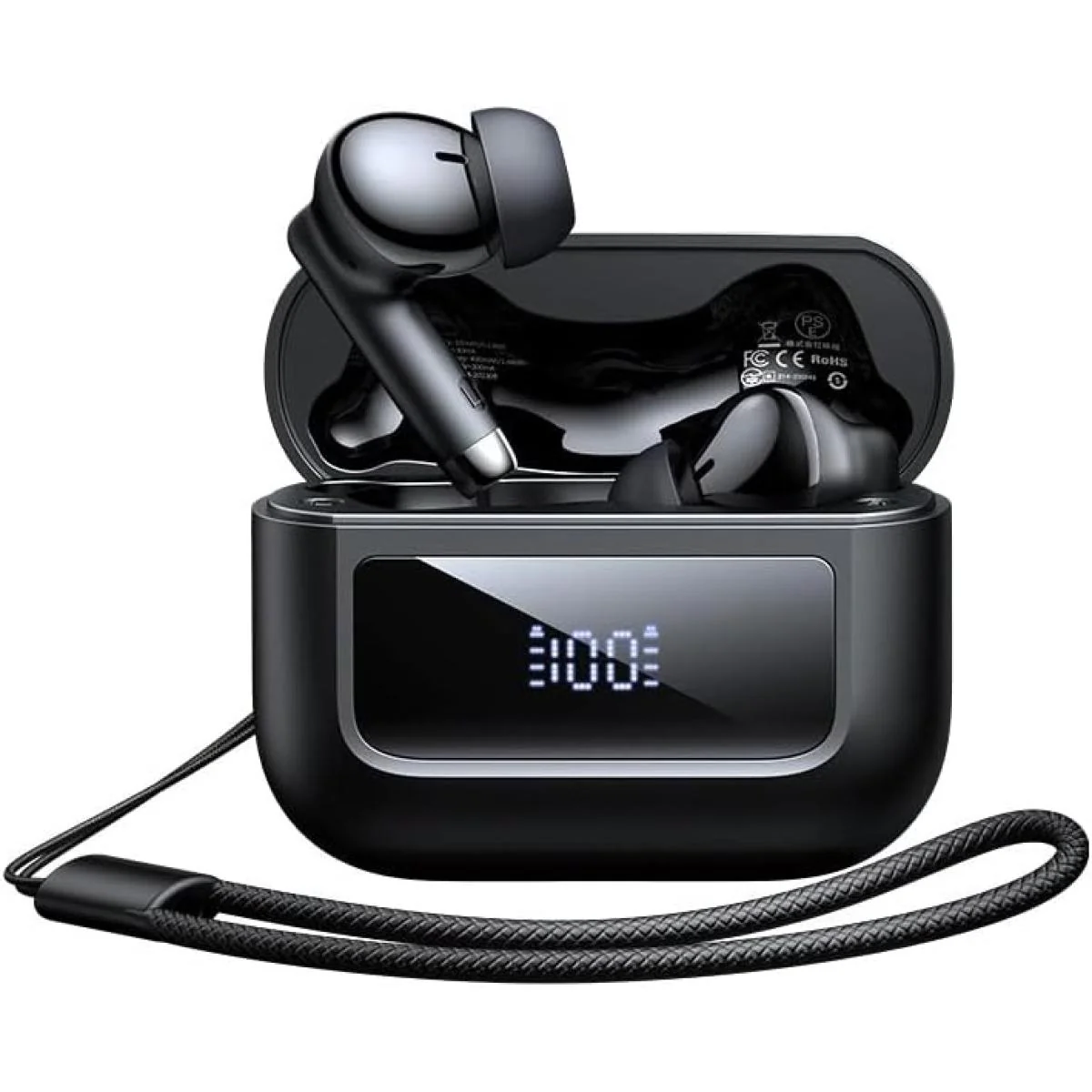 Mcdodo HP-3290 B04 Series TWS Earbus with Digital Display -Black