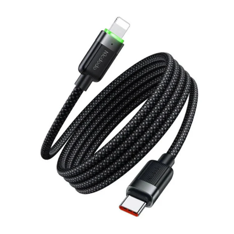Mcdodo CA-2010 USB-C to Lightning 36W Magnetic Self-Winding Data Cable 1.2m