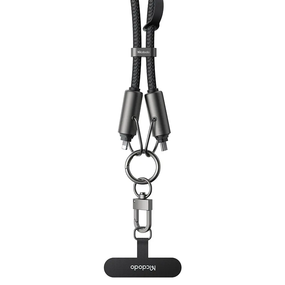 Mcdodo CA-6820 36W 2 in 1 USB-C to Lightning Charging Crossbody Phone Lanyard 1.2m