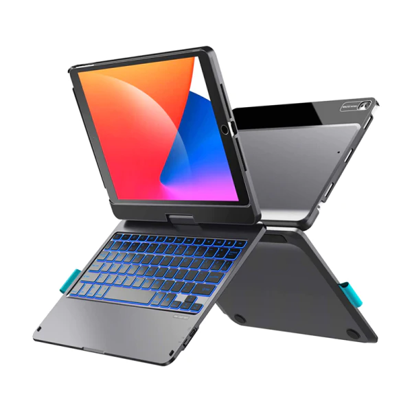 WIWU Waltz Rotating Keyboard For Ipad (10.2&10.5) (Arabic + English)