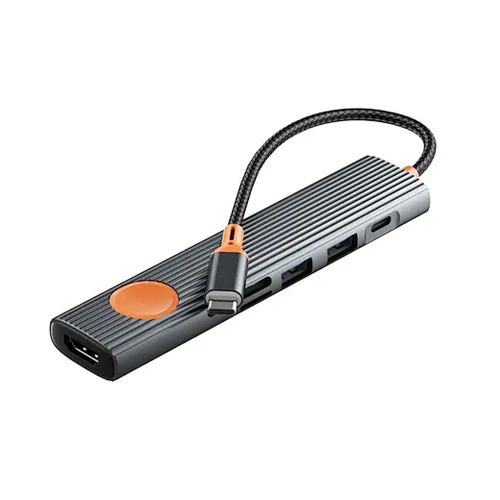 WIWU Wi-HB007 Travelling 7in1 USB-C Hub