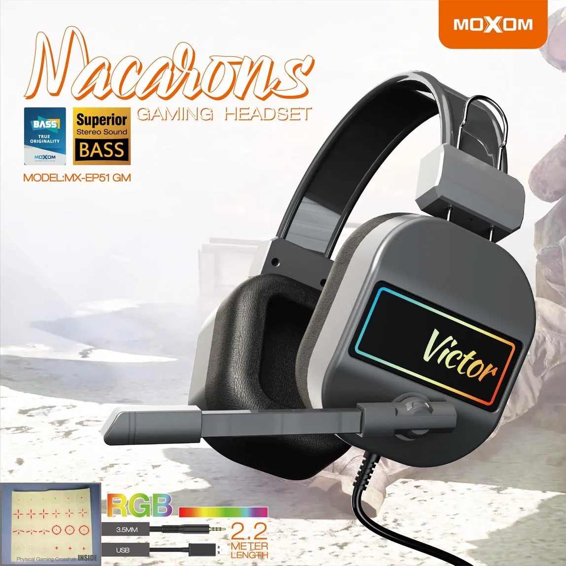 Moxom MX-EP51 GM Macarons Gaming Headset