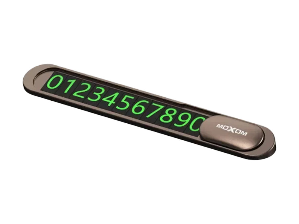 Moxom pk02 لوحة أرقام مواقف السيارات